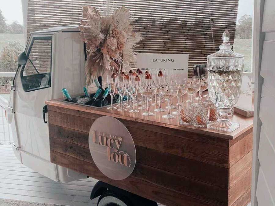 Hello Lucy Lou - BYO Mobile Italian Piaggio Bar - Beverage Service