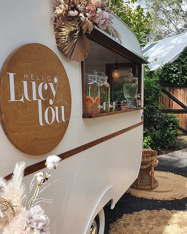 Hello Lucy Lou - BYO Mobile Caravan Bar - Weddings