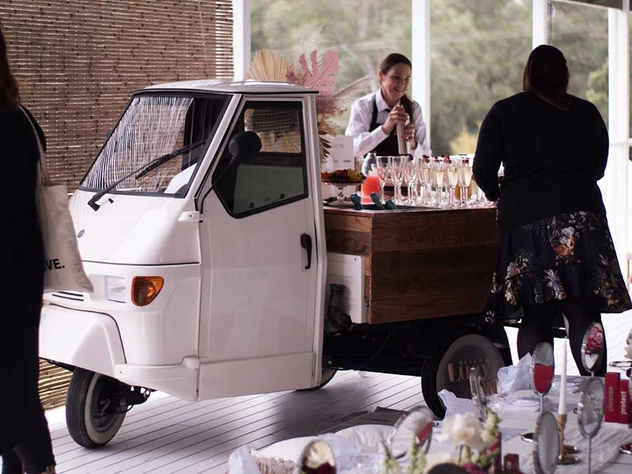 Hello Lucy Lou - BYO Mobile Italian Piaggio Bar - RSA Staff